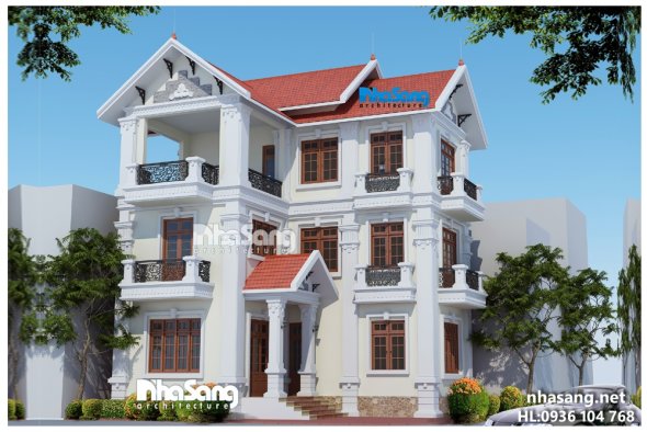 Ưu nhược điểm nhà mái thái và 20+ mẫu nhà mái thái 3 tầng xu hướng 2021