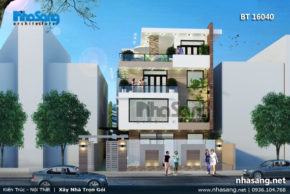 Ưu nhược điểm nhà mái bằng và 9 mẫu nhà biệt thự 3 tầng mái bằng đáng để đầu tư