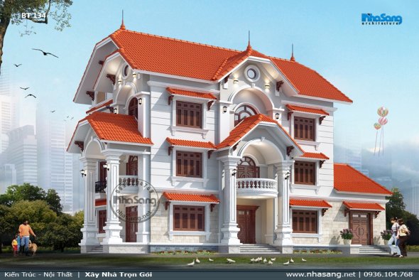 Tuyển chọn 20 mẫu thiết kế biệt thự 3 tầng 150m2/sàn đặc sắc nhất