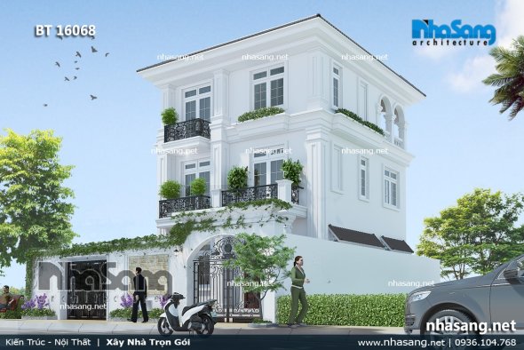 9 Mẫu biệt thự 3 tầng hoàn mỹ chỉ với 1.5 tỷ được săn lùng nhiều nhất