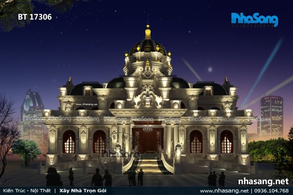 Kiến thức biệt thự thông tầng A-Z và 05 mẫu biệt thự thông tầng 1000m2 3 tầng