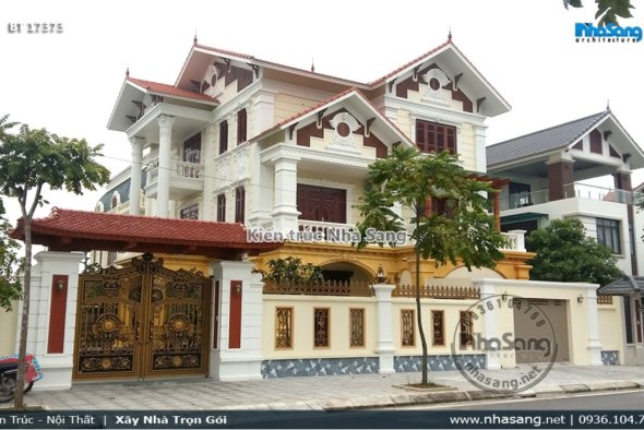 Chi phí xây nhà 3 tầng và 10 mẫu nhà 3 tầng thi công trọn gói bởi Nhà Sang 2020