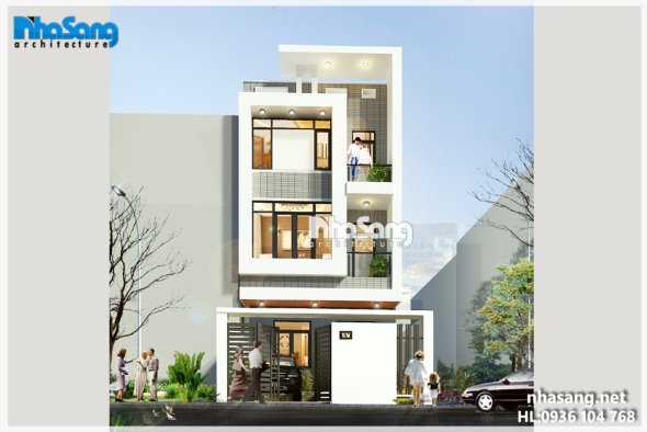 Biệt thự mini 3 tầng chi phí rẻ thiết kế siêu đẹp chọn lọc 2020