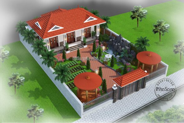 Hé lộ 5 mẫu biệt thự sinh thái tuyệt mỹ như những bức tranh bình yên