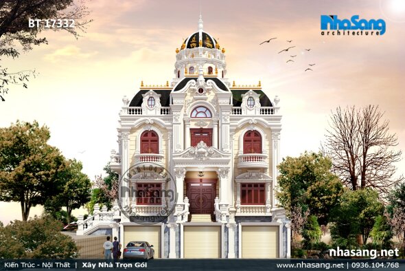 TOP 20 mẫu biệt thự 4 tầng bề thế đẳng cấp nhất chọn lọc 2020