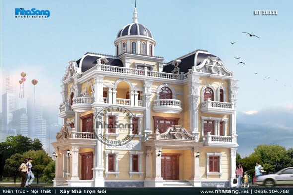 Có nên xây dựng nhà 3 tầng 1 tum không? 10 Mẫu biệt thự 3 tầng 1 tum được săn đón nhất