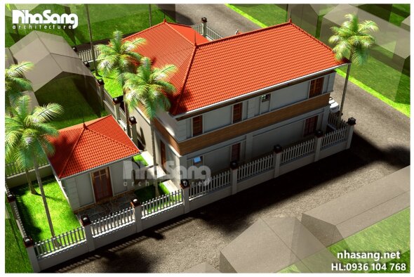 Mãn nhãn với 20+ Mẫu nhà chữ L mini 2 tầng có diện tích dưới 100m2 chi phí rẻ