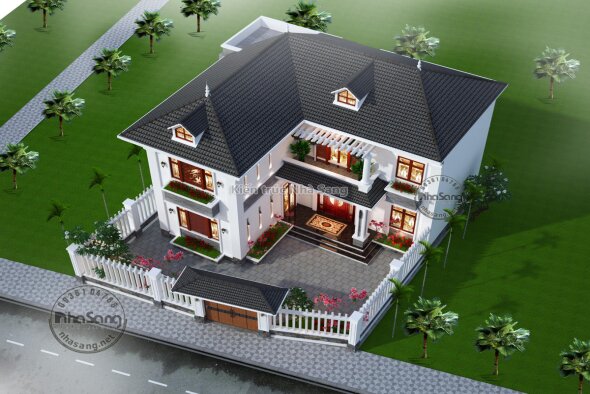 20+ Mẫu nhà đẹp lý tưởng 04 phòng ngủ với mức kinh phí tiết kiệm