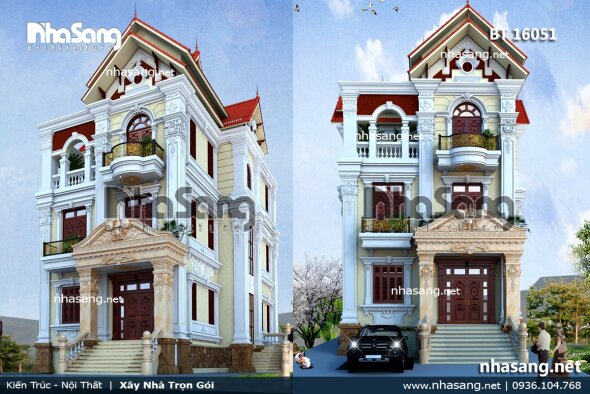 TOP 30+ bản vẽ nhà 3 tầng nhẹ nhàng 100m2 - 150m2/sàn đáng lưu tâm khi xây nhà