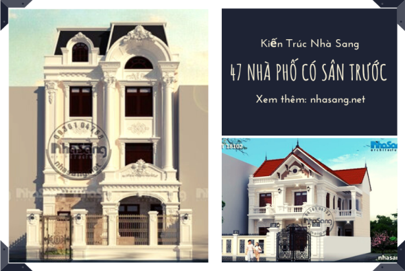 Lộ diện 47 mẫu nhà phố có sân trước khắc phục sự bức bối nơi đô thị