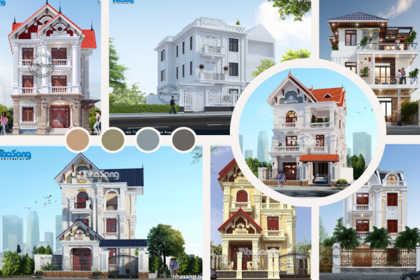 35 Ý tưởng tuyệt vời thiết kế và thi công nhà 3 tầng rộng 8m hút mọi ánh nhìn