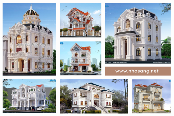 Say đắm với 700 mẫu nhà lầu 3 tầng vừa đẹp vừa sang ai ngắm cũng mê