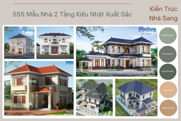 Bỏ túi 555 mẫu nhà 2 tầng kiểu Nhật đẹp xuất sắc đang là xu hướng CỰC HOT