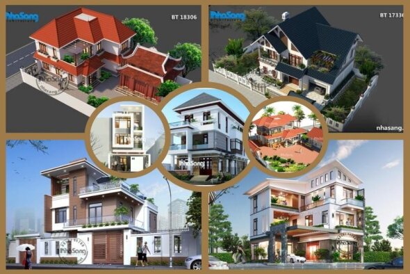 145 Mẫu thiết kế nhà 2-3 tầng phong cách tối giản đang thịnh hành nhất 2021
