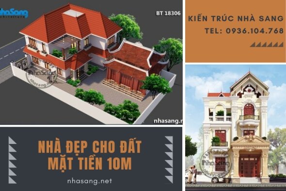 Không thể rời mắt khỏi 100 nhà đẹp 2,3 tầng cho đất mặt tiền 10m đáng xây dựng 2021