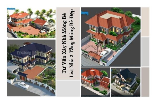 Chia sẻ kinh nghiệm thi công móng bè & 65 mẫu nhà 2 tầng móng bè chất nhất hiện nay.