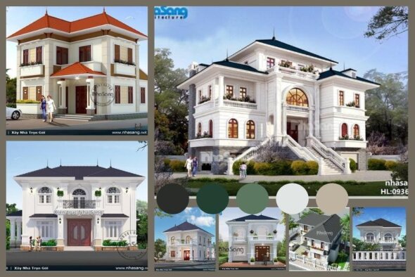 Trọn bộ 50 villa mái nhật 2-3 tầng đẹp đỉnh cao kiến trúc thượng lưu