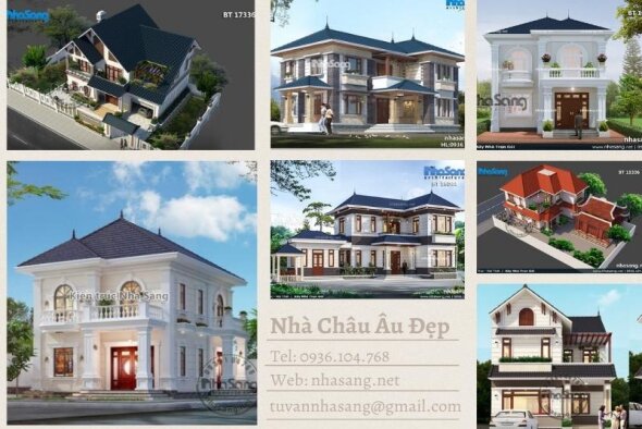 Sức hút không thể chối từ của 35 mẫu biệt thự Châu Âu hiện đại chưa bao giờ lỗi mốt