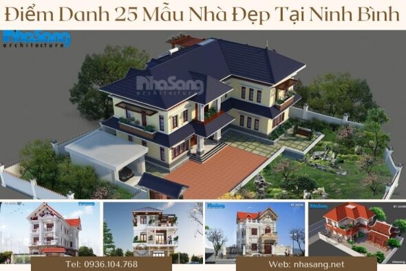 Điểm danh 25 mẫu nhà đẹp như ốc đảo xanh lý tưởng tại Ninh Bình