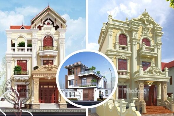 Tuyển tập 300 bản vẽ biệt thự 3 tầng hồ sơ chất lượng đạt ISO Bộ Xây Dựng 2022