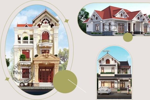 1001+ Mẫu nhà mái chữ A 1-2-3 tầng mang đến không gian sống bề thế, viên mãn đáng mơ ước