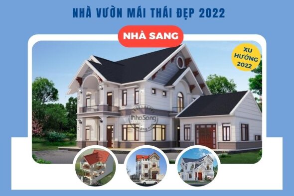 Vẻ đẹp truyền thống 100 mẫu nhà vườn 2 tầng mái thái đang thịnh hành nhất