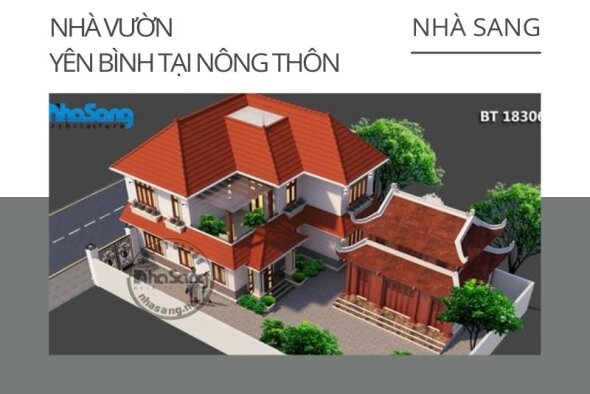 Chọn lọc 100 mẫu nhà vườn yên bình khiến "ai cũng muốn bỏ phố về quê"