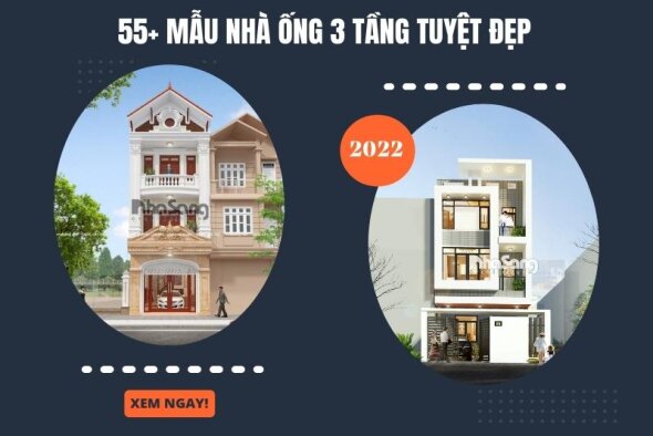 TOP 10 mẫu nhà ống 3 tầng có giếng trời đáng đồng tiền bát gạo