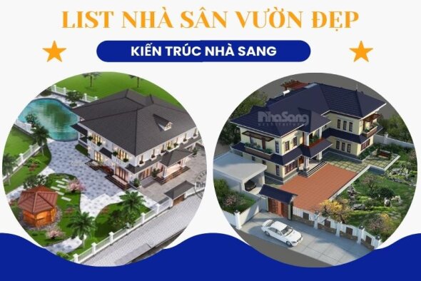 Hé lộ 99+ mẫu nhà sân vườn siêu đẹp tại nông thôn đang thu hút các chủ đầu tư