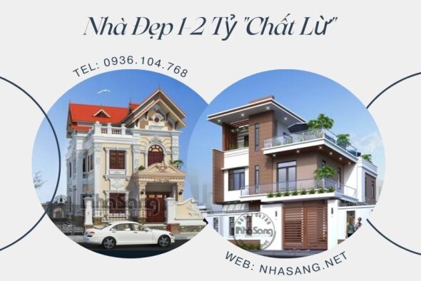 TOPs List 300+ Mẫu nhà đẹp 1-2 tỷ CHẤT LỪ tối ưu công năng khoa học