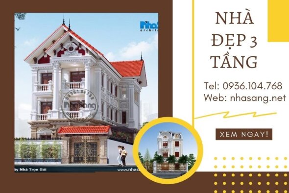 450+ Mẫu thiết kế nhà đẹp 3 tầng CỰC HOT không thể bỏ qua