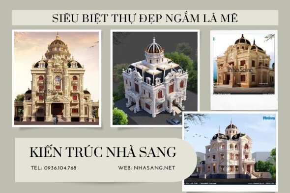 TOP LIST 300+ Mẫu siêu biệt thự đẹp KHỦNG nguy nga tráng lệ nhất Việt Nam