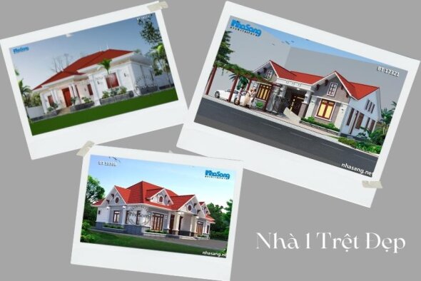 Điểm danh 5 mẫu nhà trệt 1 tầng đẹp, sang trọng nhất 2022 mà giá xây dựng rẻ