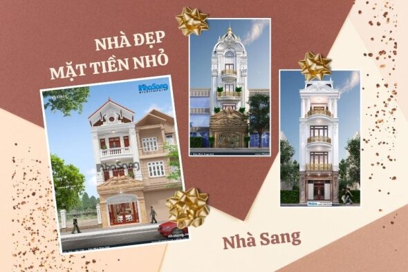 Mãn nhãn  với 10+ mẫu nhà đẹp mặt tiền nhỏ chi phí không tốn kém