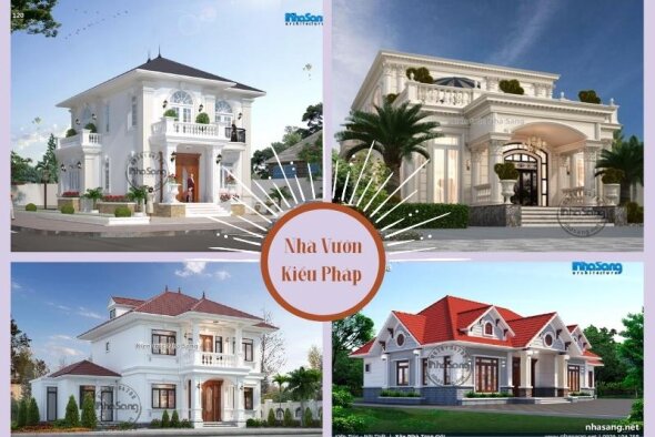 TOP 95 mẫu nhà vườn kiểu Pháp nghỉ dưỡng tuyệt vời đáng mơ ước