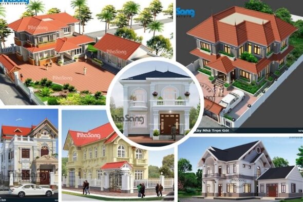 Siêu hot 200 mẫu kiến trúc nhà vườn 2 tầng đẹp mang đến không gian sống tiện nghi