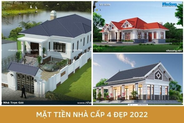 TOP 10 mẫu mặt tiền nhà cấp 4 đẹp ấn tượng được xây dựng nhiều nhất 2022