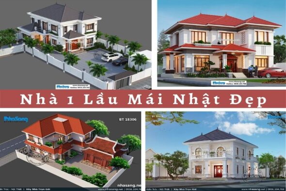 Tham khảo 45+ mẫu nhà 1 lầu mái Nhật đẹp mê được yêu thích nhất