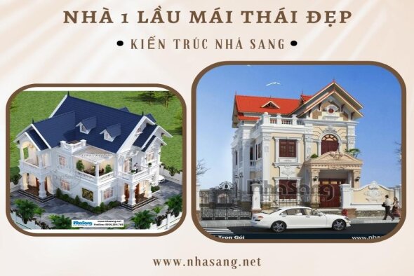 200+ Mẫu nhà 1 lầu mái thái đẹp tiện nghi với chi phí xây dựng rẻ hợp nông thôn Việt