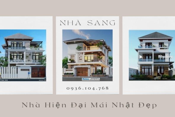 LIST 40 mẫu nhà hiện đại mái Nhật tinh tế đón đầu xu hướng xây dựng 2022