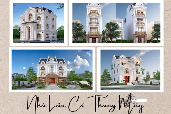 Khám phá 30 mẫu nhà lâu có thang máy sang trọng tiện nghi hiện đại