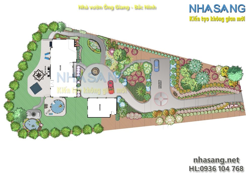 Thiết kê nhà vườn NV14034