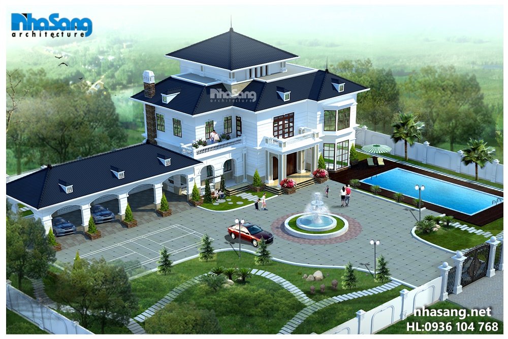 Những mẫu thiết kế nhà biệt thự đẹp nhất tại Việt Nam 2022