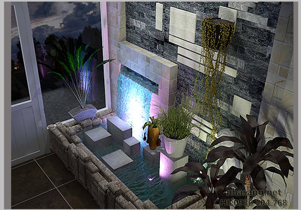 Mẫu tiểu cảnh trong nhà đẹp TCTN 100