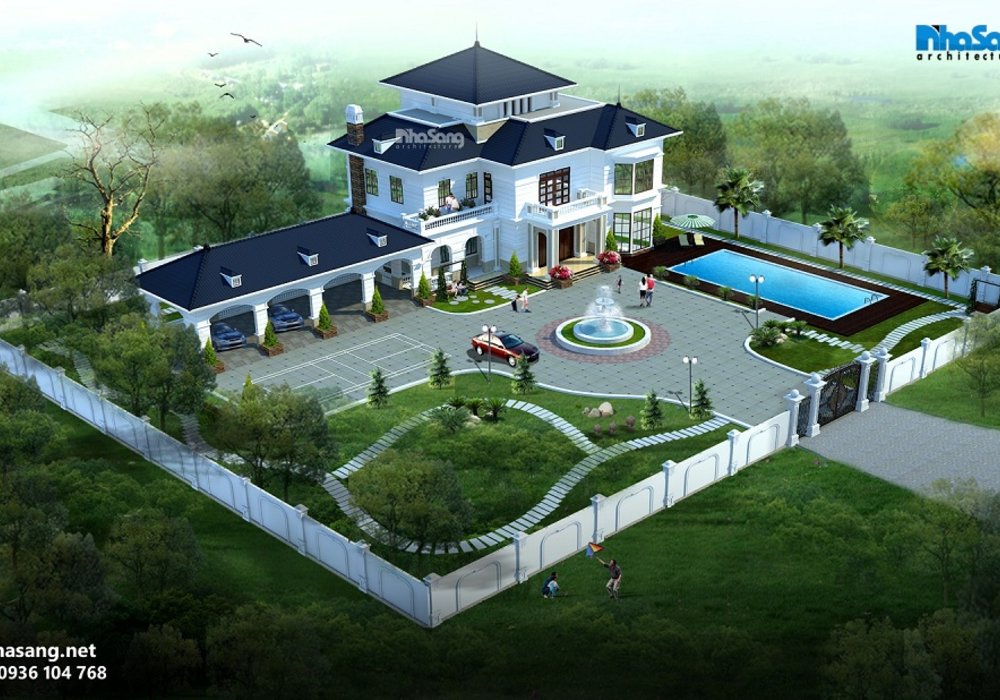 9 Dinh thự thiết kế kiến trúc nổi bật nhất hiện nay