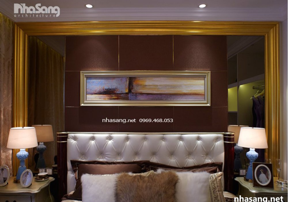 Thiết kế nội thất chung cư cao cấp 116m2 phong cách Tân cổ điển Châu Âu NT16605