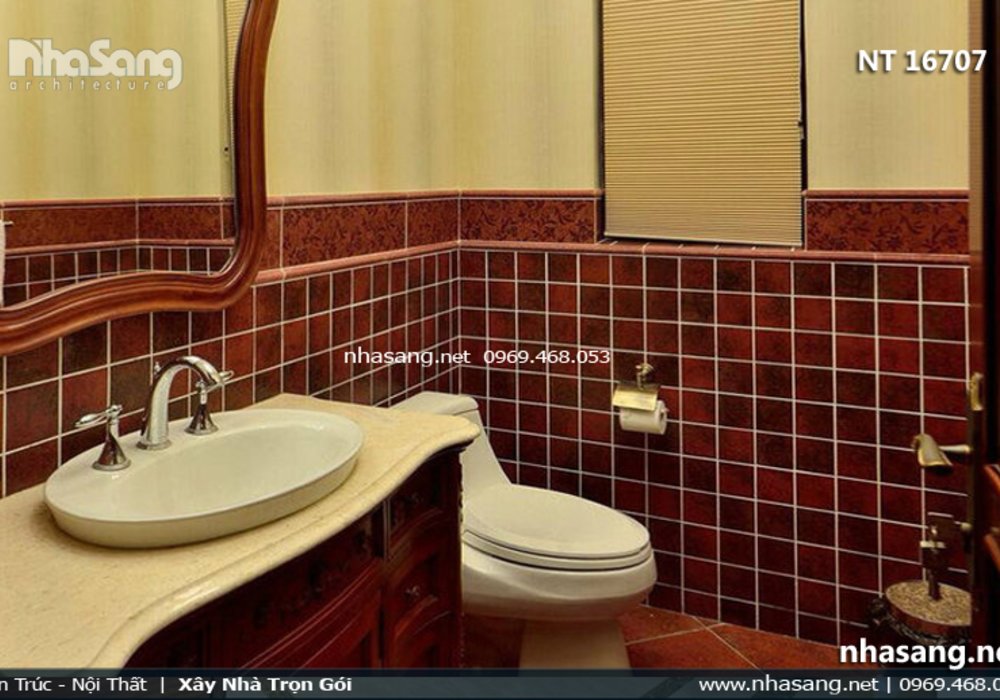 Thiết kế thi công nội thất biệt thự tân cổ điển Châu Âu - nội thất gỗ lim Nam Phi NT16707