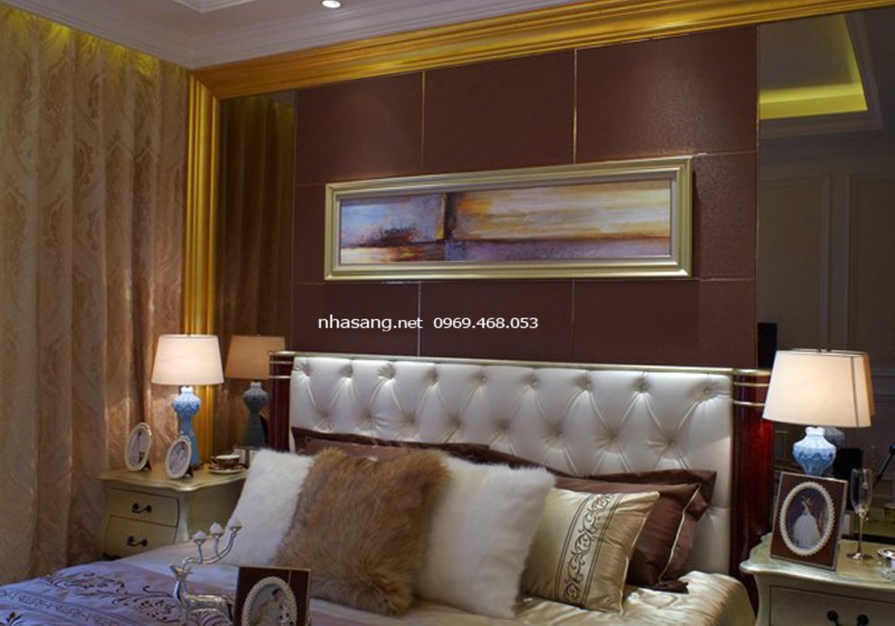 Thiết kế nội thất chung cư cao cấp 116m2 phong cách Tân cổ điển Châu Âu NT16605