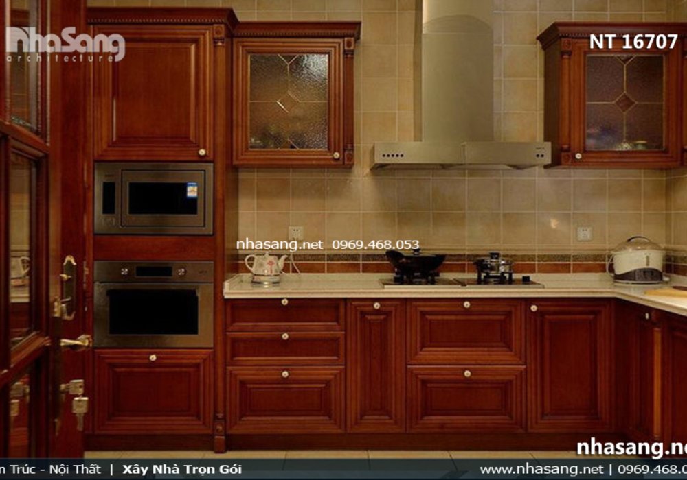 Thiết kế thi công nội thất biệt thự tân cổ điển Châu Âu - nội thất gỗ lim Nam Phi NT16707