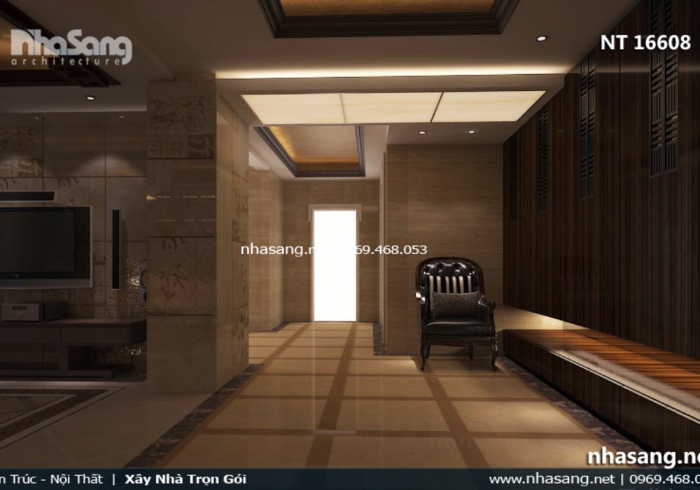 Thiết kế nội thất chung cư cao cấp phong cách Nhật Bản NT16608